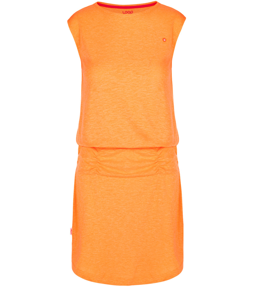 Dámske letné šaty BLUSKA LOAP Oranžová