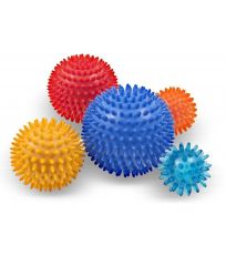 Masážna loptička ježko s bodlinkami - 6,3 cm Igel Ball YATE oranžová