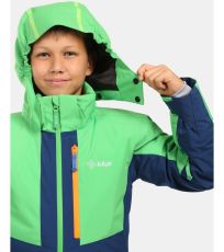 Chlapčenská lyžiarska bunda DENVER-JB KILPI Zelená