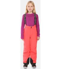 Detské lyžiarske nohavice MIMAS-J KILPI Ružová