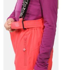 Detské lyžiarske nohavice MIMAS-J KILPI Ružová