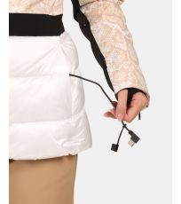 Dámska lyžiarska bunda s vyhrievaním LENA-W KILPI Biela