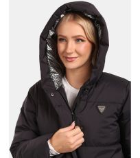 Dámsky zateplený kabát MAIRA-W KILPI Čierna