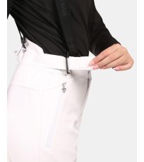 Dámske softshellové lyžiarske nohavice DIONE-W KILPI Biela