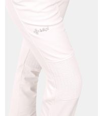 Dámske softshellové lyžiarske nohavice DIONE-W KILPI Biela