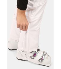 Dámske softshellové lyžiarske nohavice DIONE-W KILPI Biela