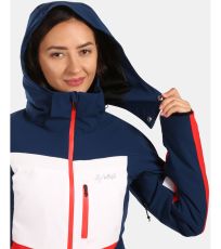 Dámska lyžiarska bunda - väčšej veľkosti VALERA-W KILPI Červená