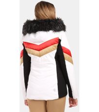 Dámska lyžiarska bunda - väčšej veľkosti LIN-W KILPI Biela