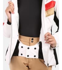 Dámska lyžiarska bunda - väčšej veľkosti LIN-W KILPI Biela