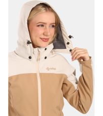 Dámska softshellová bunda - väčšej veľkosti RAVIA-W KILPI Béžová