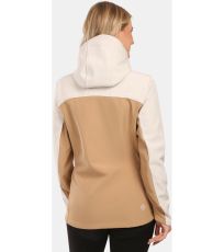 Dámska softshellová bunda - väčšej veľkosti RAVIA-W KILPI Béžová