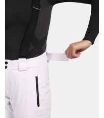 Dámske lyžiarske nohavice - väčšej veľkosti EURINA-W KILPI Biela