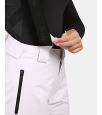 Dámske lyžiarske nohavice - väčšej veľkosti EURINA-W KILPI Biela