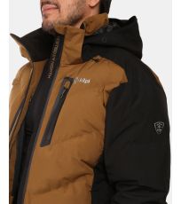 Pánska lyžiarska bunda SKIMMIO-M KILPI Hnedá