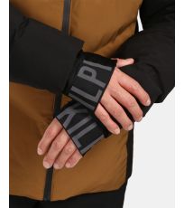 Pánska lyžiarska bunda SKIMMIO-M KILPI Hnedá