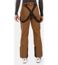 Pánske lyžiarske nohavice MIMAS-M KILPI Hnedá