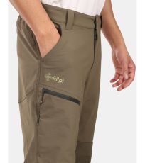 Pánske softshellové nohavice VILLAIN-M KILPI Zelená