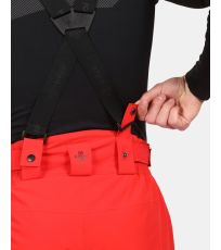 Pánske lyžiarske nohavice - väčšej veľkosti MIMAS-M KILPI Červená
