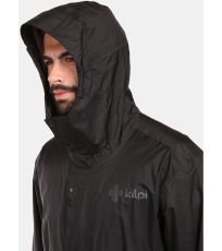 Unisex lyžiarska pláštenka TEAM RAINCOAT-U KILPI Čierna