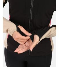 Dámska softshell bunda BALEO-W KILPI Béžová
