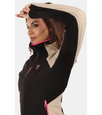 Dámska softshell bunda BALEO-W KILPI Béžová