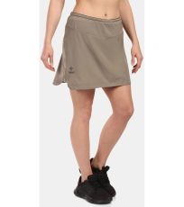 Dámska outdoorová sukňa 2v1 NINA-W KILPI Kaki