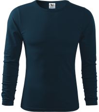 Pánske tričko FIT-T Long Sleeve Malfini námorná modrá