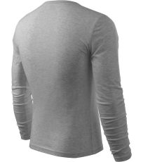 Pánske tričko FIT-T Long Sleeve Malfini tmavo šedý melír