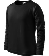 Detské tričko Long Sleeve 160 Malfini čierna