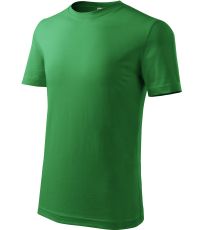 Detské tričko Classic New Malfini stredne zelená
