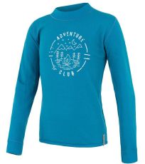 Detské funkčné obojstranné tričko dl. rukáv MERINO DF CLUB Sensor