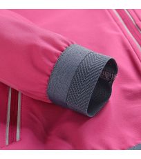 Detská softshell bunda TYCHO ALPINE PRO fuchsia