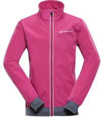 Detská softshell bunda TYCHO ALPINE PRO fuchsia