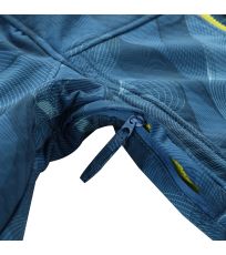 Detská softshell bunda HOORO ALPINE PRO vallarta blue