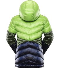 Detská ultraľahká bunda ROGO ALPINE PRO lime green