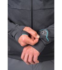 Pánska funkčná mikina ETHAN HOODY HANNAH anthracite mel
