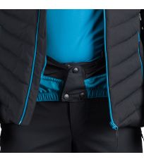 Pánska lyžiarska bunda YAROGNEV NORTHFINDER čierno-modrá