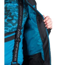 Pánska lyžiarska bunda YAROGNEV NORTHFINDER čierno-modrá