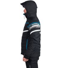 Pánska lyžiarska bunda YAROGNEV NORTHFINDER čierno-modrá