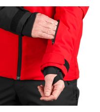 Pánska lyžiarska bunda BALINT NORTHFINDER červená-čierna