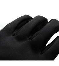 Unisex lyžiarske softshellové rukavice KAHUG ALPINE PRO čierna