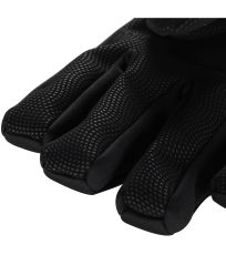 Unisex lyžiarske softshellové rukavice KAHUG ALPINE PRO čierna