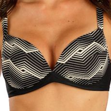 Dámska plavková podprsenka s košíčkami 6E117 LITEX