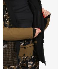 Dámska vyhrievané lyžiarska bunda CLAIR-W KILPI Kaki