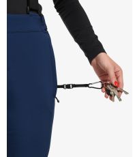 Dámske lyžiarske softshellové nohavice RHEA-W KILPI Tmavomodrá