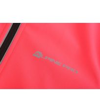 Detská softshell bunda GESSECO ALPINE PRO diva pink