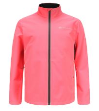 Detská softshell bunda GESSECO ALPINE PRO diva pink