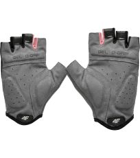 Dámske cyklistické rukavice H4L18-RRU002 4F DEEP BLACK