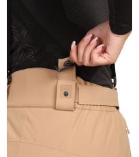 Dámske lyžiarske nohavice - väčšej veľkosti ELARE-W KILPI Béžová