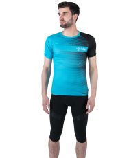 Pánske tímové bežecké tričko VICTORI-M KILPI Modrá